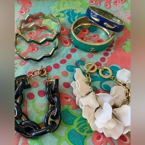 🌴 Lot of 6 Lilly inspired bracelets